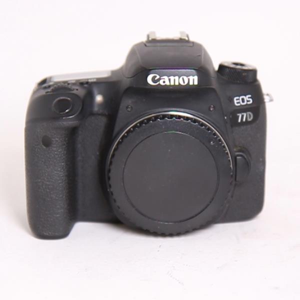 Used Canon EOS 77D Digital SLR Camera Body