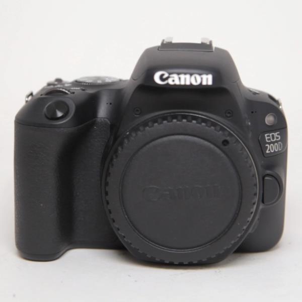 Used Canon EOS 200D DSLR Camera Body in Black