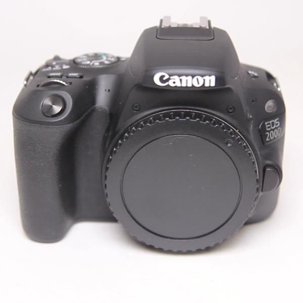 Used Canon EOS 200D DSLR Camera Body in Black