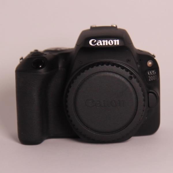 Used Canon EOS 200D DSLR Camera Body in Black