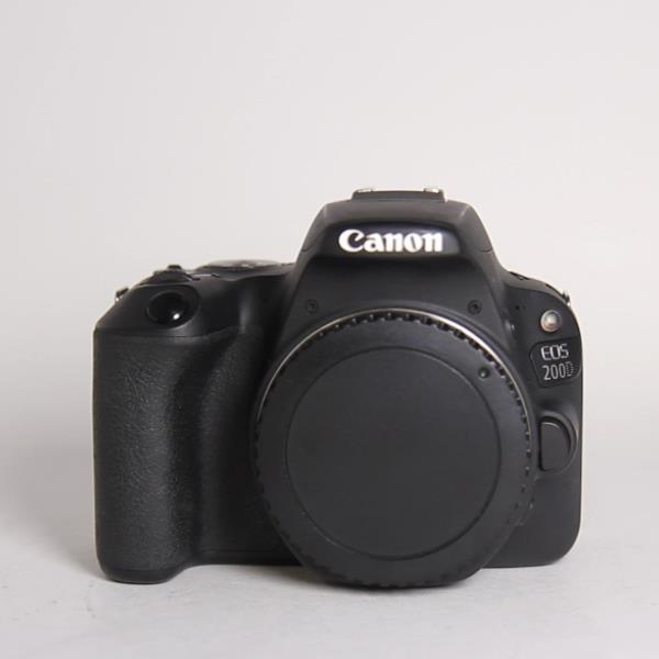 Used Canon EOS 200D DSLR Camera Body in Black