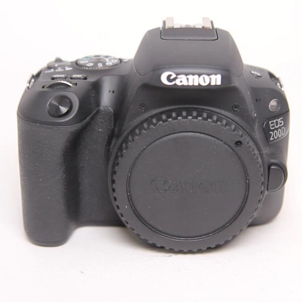 Used Canon EOS 200D DSLR Camera Body in Black