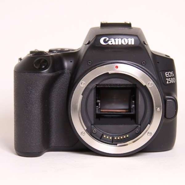 Used Canon EOS 250D Digital SLR Camera Body Black