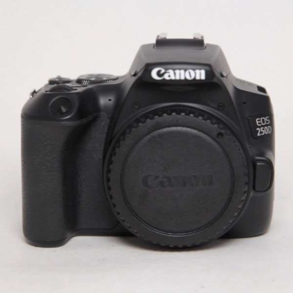 Used Canon EOS 250D Digital SLR Camera Body Black