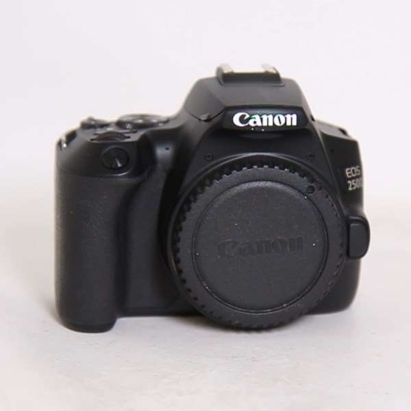 Used Canon EOS 250D Digital SLR Camera Body Black