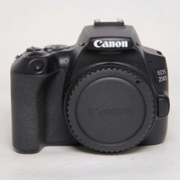 Used Canon EOS 250D Digital SLR Camera Body Black