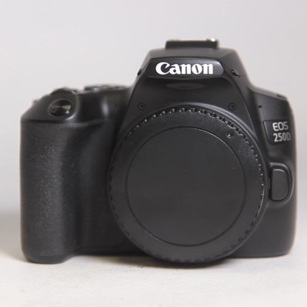 Used Canon EOS 250D Digital SLR Camera Body Black