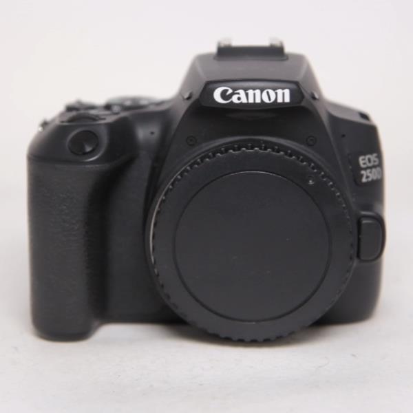 Used Canon EOS 250D Digital SLR Camera Body Black