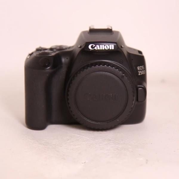 Used Canon EOS 250D Digital SLR Camera Body Black