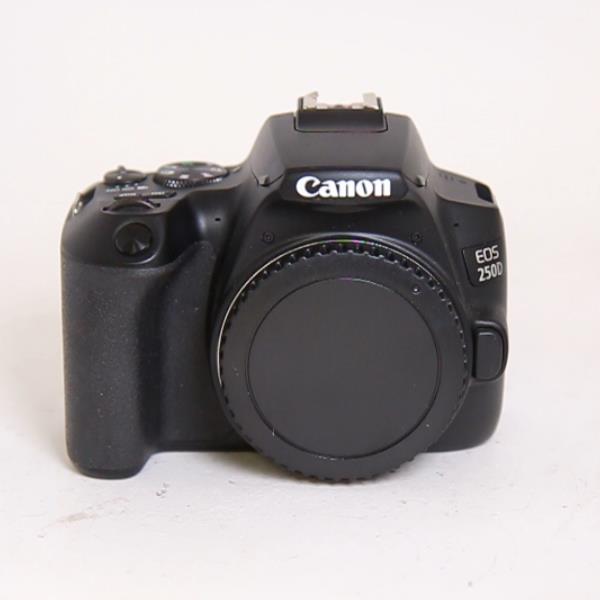 Used Canon EOS 250D Digital SLR Camera Body Black