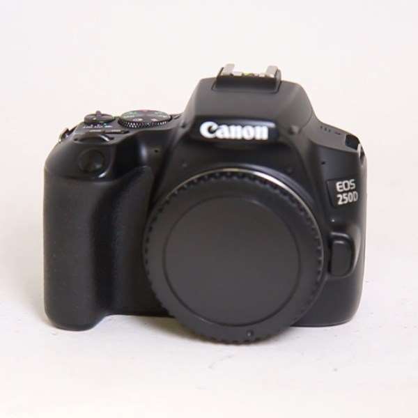 Used Canon EOS 250D Digital SLR Camera Body Black