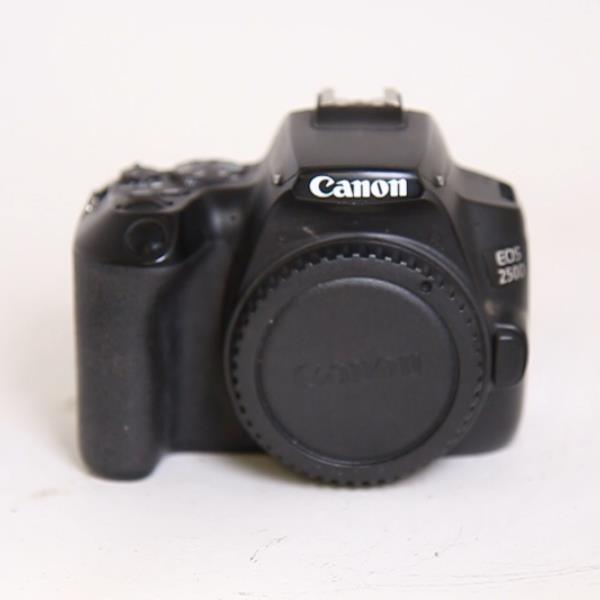 Used Canon EOS 250D Digital SLR Camera Body Black