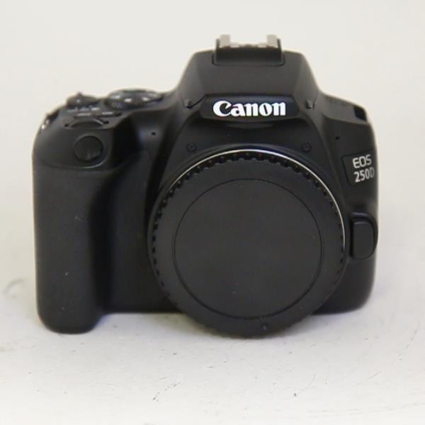 Used Canon EOS 250D Digital SLR Camera Body Black