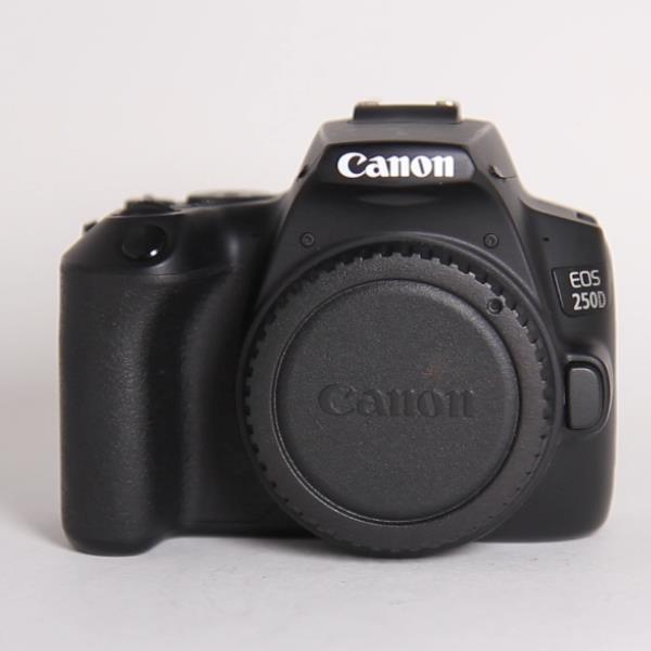 Used Canon EOS 250D Digital SLR Camera Body Black