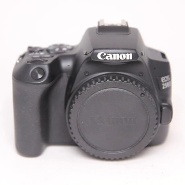 Used Canon EOS 250D Digital SLR Camera Body Black