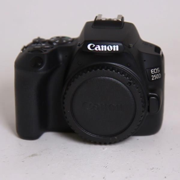 Used Canon EOS 250D Digital SLR Camera Body Black
