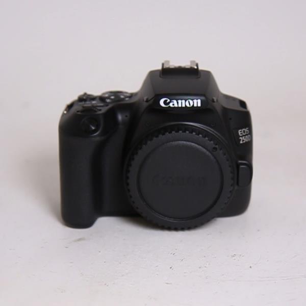 Used Canon EOS 250D Digital SLR Camera Body Black