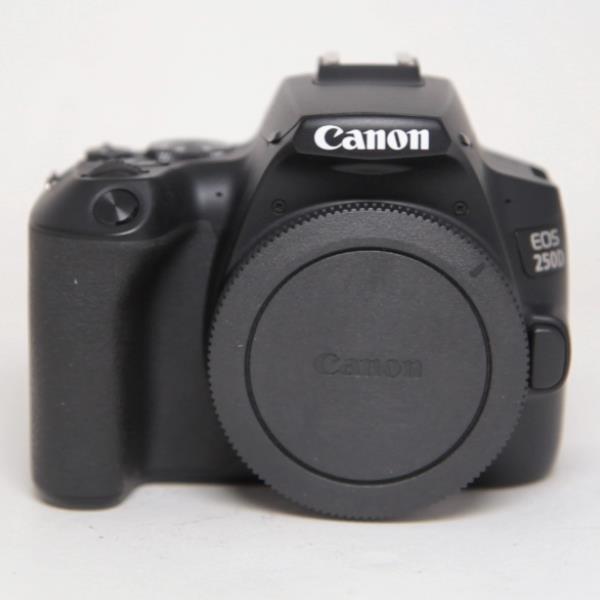 Used Canon EOS 250D Digital SLR Camera Body Black