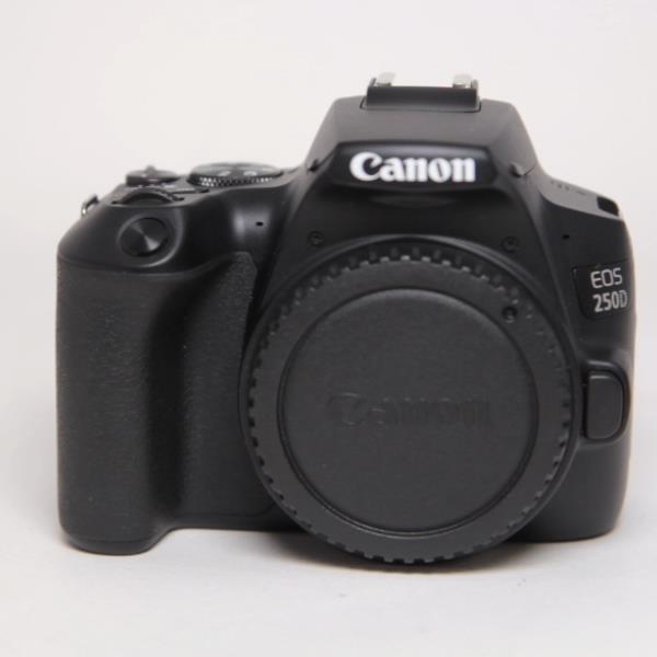 Used Canon EOS 250D Digital SLR Camera Body Black