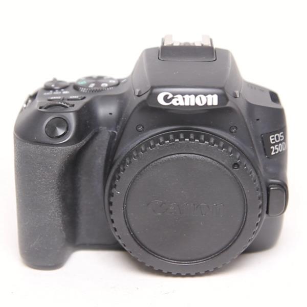 Used Canon EOS 250D Digital SLR Camera Body Black