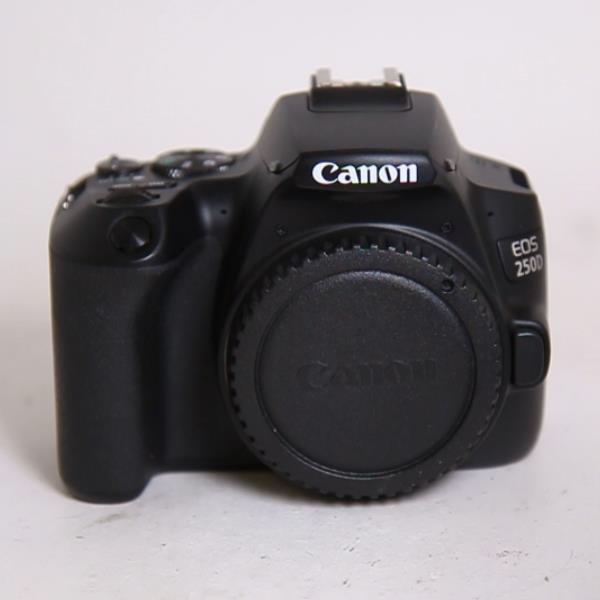 Used Canon EOS 250D Digital SLR Camera Body Black