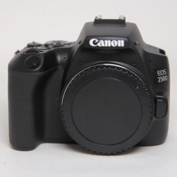 Used Canon EOS 250D Digital SLR Camera Body Black
