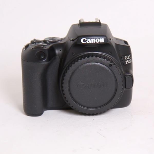 Used Canon EOS 250D Digital SLR Camera Body Black