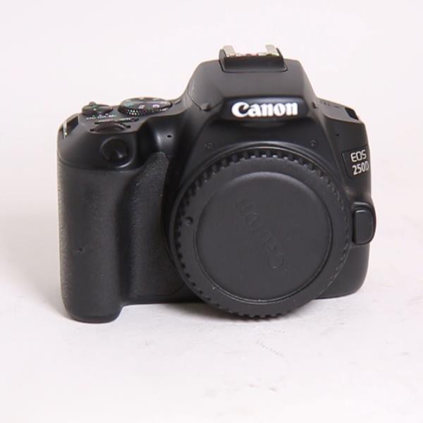 Used Canon EOS 250D Digital SLR Camera Body Black