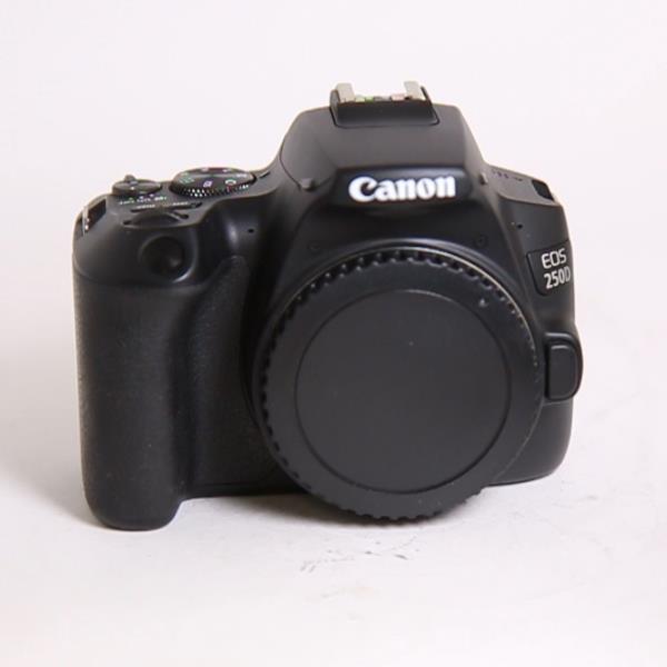 Used Canon EOS 250D Digital SLR Camera Body Black