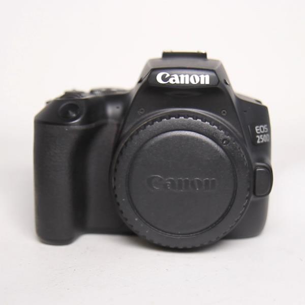 Used Canon EOS 250D Digital SLR Camera Body Black
