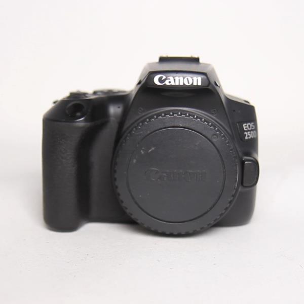 Used Canon EOS 250D Digital SLR Camera Body Black