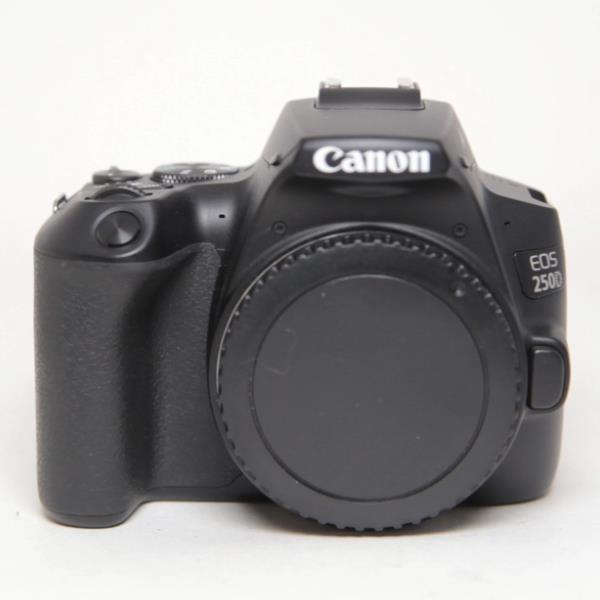 Used Canon EOS 250D Digital SLR Camera Body Black