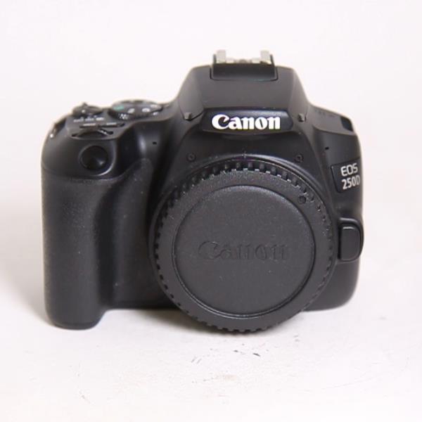 Used Canon EOS 250D Digital SLR Camera Body Black