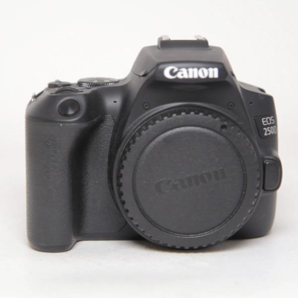 Used Canon EOS 250D Digital SLR Camera Body Black