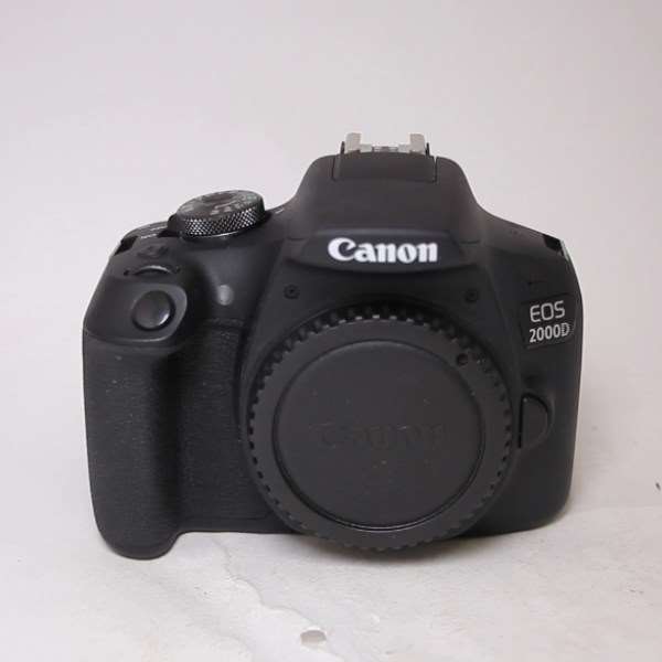 Used Canon EOS 2000D Digital SLR Camera Body