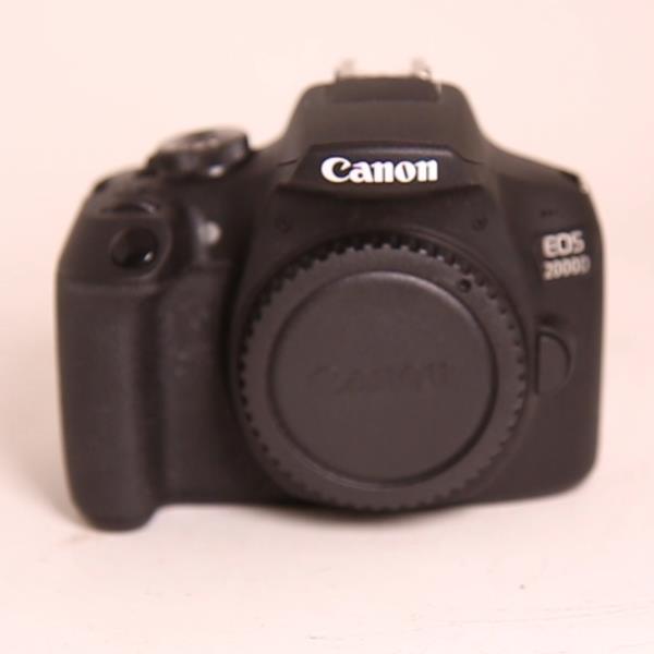 Used Canon EOS 2000D Digital SLR Camera Body