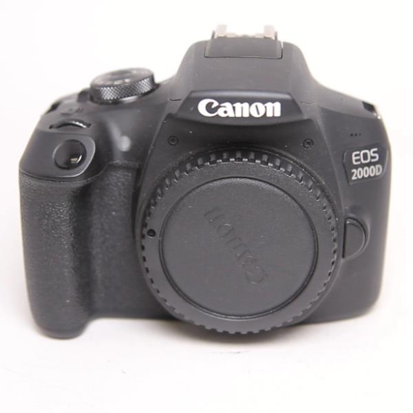Used Canon EOS 2000D DSLR Camera Body in Black