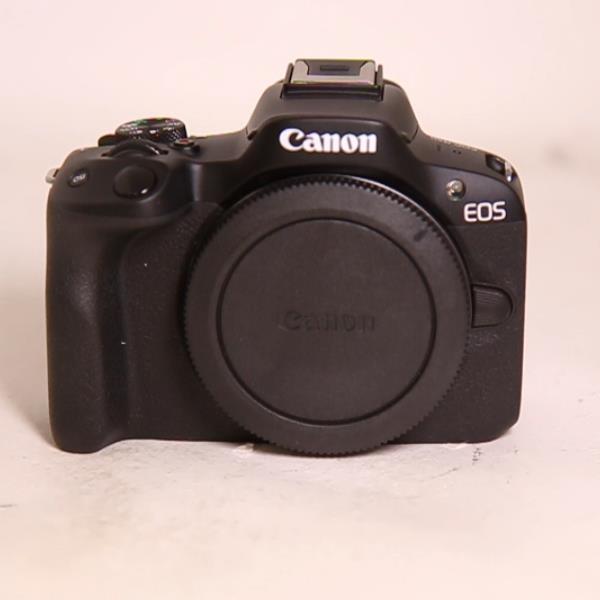 Used Canon EOS R50 Mirrorless Camera Body Black