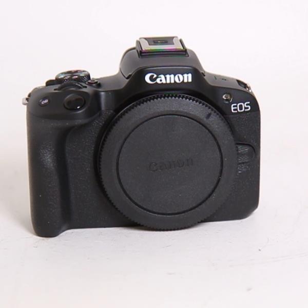 Used Canon EOS R50 Mirrorless Camera Body Black