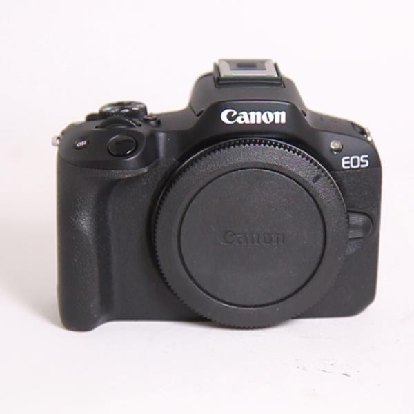 Used Canon EOS R50 Mirrorless Camera Body Black