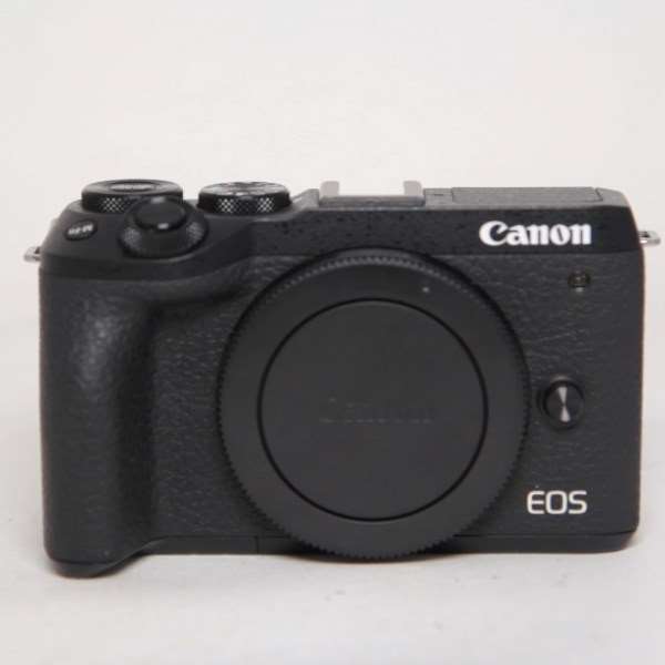 Used Canon EOS M6 Mk II Compact Mirrorless Camera Body - Black