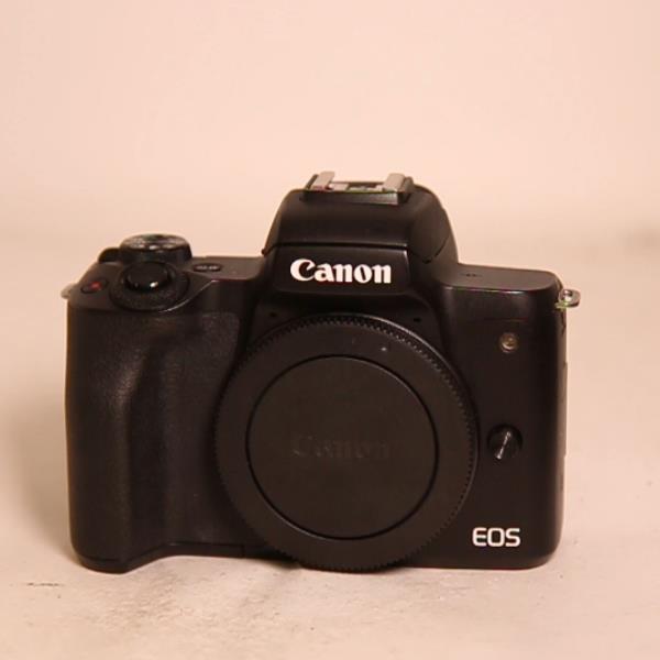 Used Canon EOS M50 Mirrorless Camera Body Black