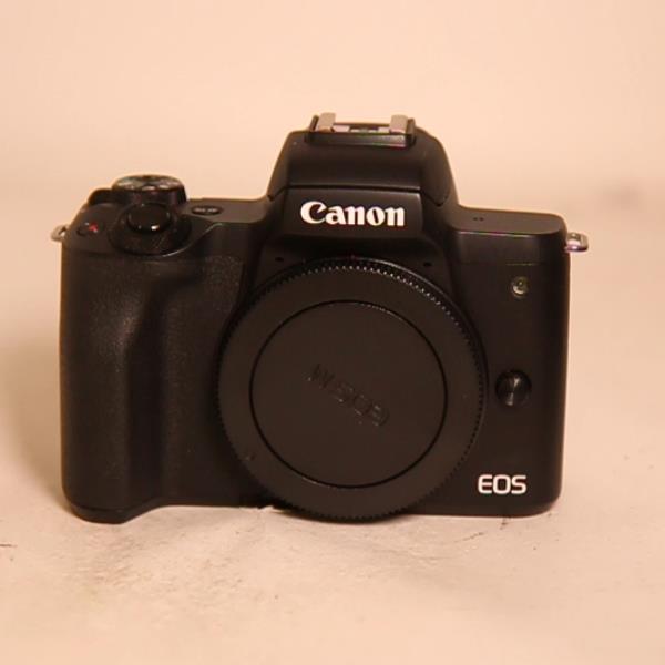 Used Canon EOS M50 Mirrorless Camera Body Black