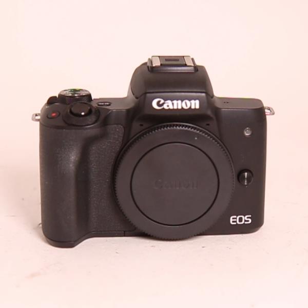 Used Canon EOS M50 Mirrorless Camera Body Black