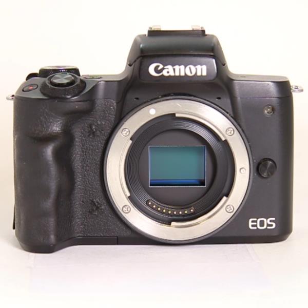 Used Canon EOS M50 Mirrorless Camera Body Black