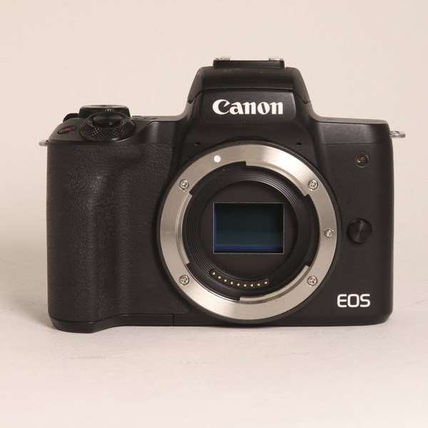 Used Canon EOS M50 Mark II Mirrorless Camera Body Only Black
