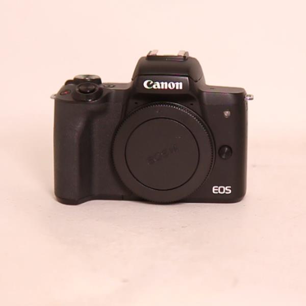 Used Canon EOS M50 Mark II Mirrorless Camera Body Only Black