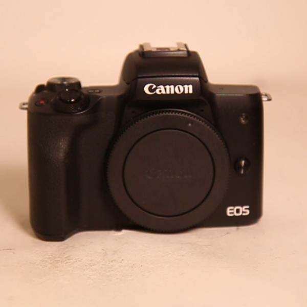 Used Canon EOS M50 Mark II Mirrorless Camera Body Only Black