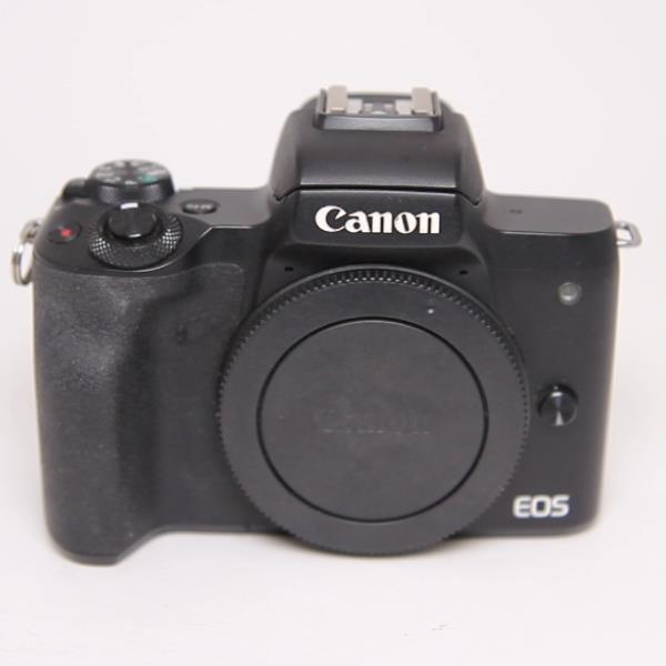 Used Canon EOS M50 Mark II Mirrorless Camera Body Only Black