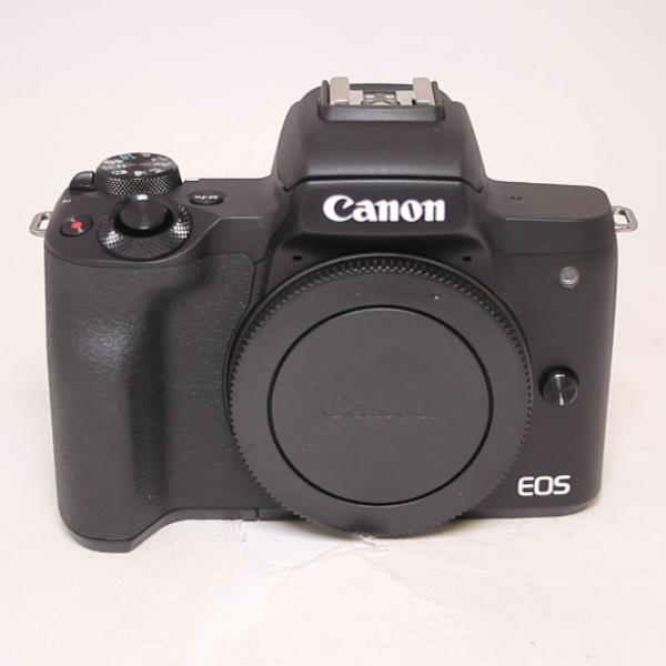 Used Canon EOS M50 Mark II Mirrorless Camera Body Only Black